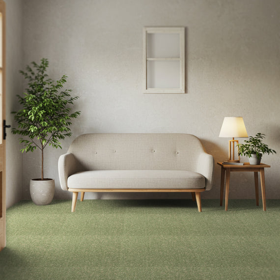 撥水カーペット UKU:グリーン