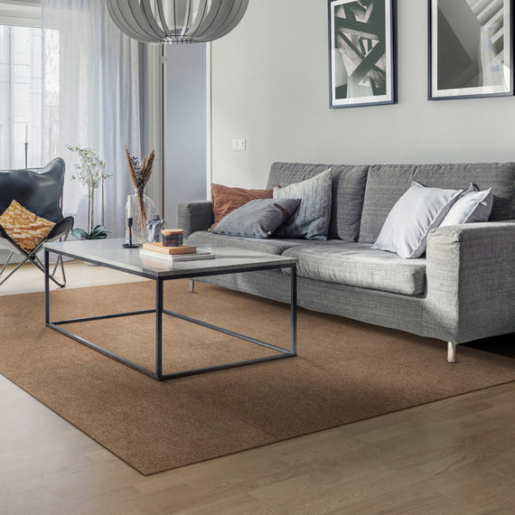 撥水カーペット UKU:ブラウン